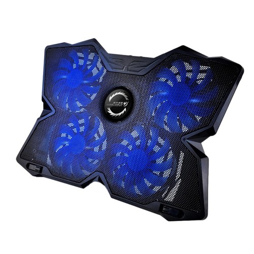 1Pc Noiseless Laptop Cooler Notebook Cooling Mat USB Cooler 4 Fans Computer - 第 2/12 張圖片