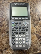 Texas Instruments TI-84 Plus Graphing Calculator&Cover Works