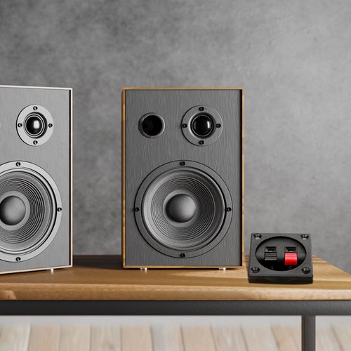 4PCS Speaker Box Terminal Cup, Spring Square Subwoofer Box Terminal Binding4824 - Picture 4 of 6