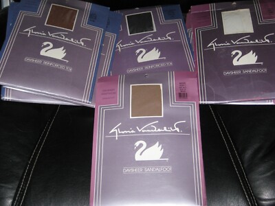 Gloria Vanderbilt Daysheer Pantyhose Many Colors all Size C Hips 45-55 over 5'6''