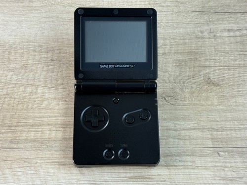 RANK B+ Gameboy Advance SP Onyx Black Region Free Dowolny język Konsola GBA S2290 - Zdjęcie 5 z 24