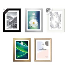 1/3/6/12 A4 Photo Frame Graduation Certificate Poster Picture Bulk Black White