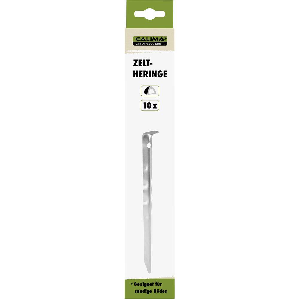 Calima 46019 Picchetto per tenda 225 mm x 15 mm x 15 mm 10 pz.