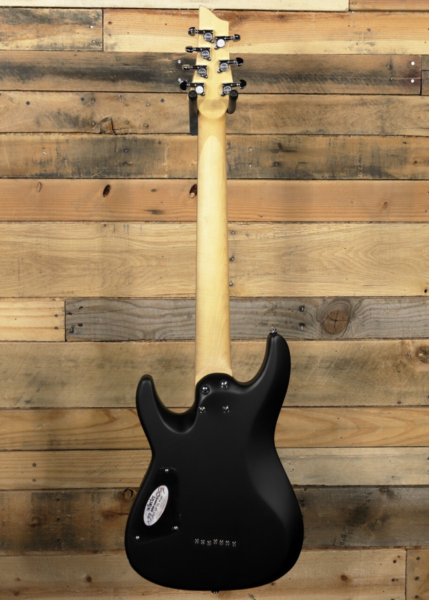 Schecter C-7 Deluxe 7-String Electric Guitar Satin Black | eBay
