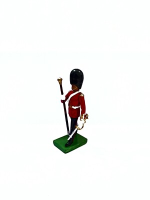 W Britain 1990 Scots Guard Band Leader Master Made In England (392) 8305