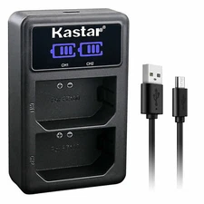 Kastar DUAL LED USB SLIM Charger for Sony NP-FZ100 (Vertical Style)