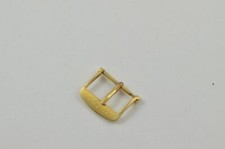 BLANCPAIN CINTURINO PELLE FIBBIA AD ARDIGLIONE ORO MASSICCIO 18K 750 VINTAGE COME NUOVO 16MM
