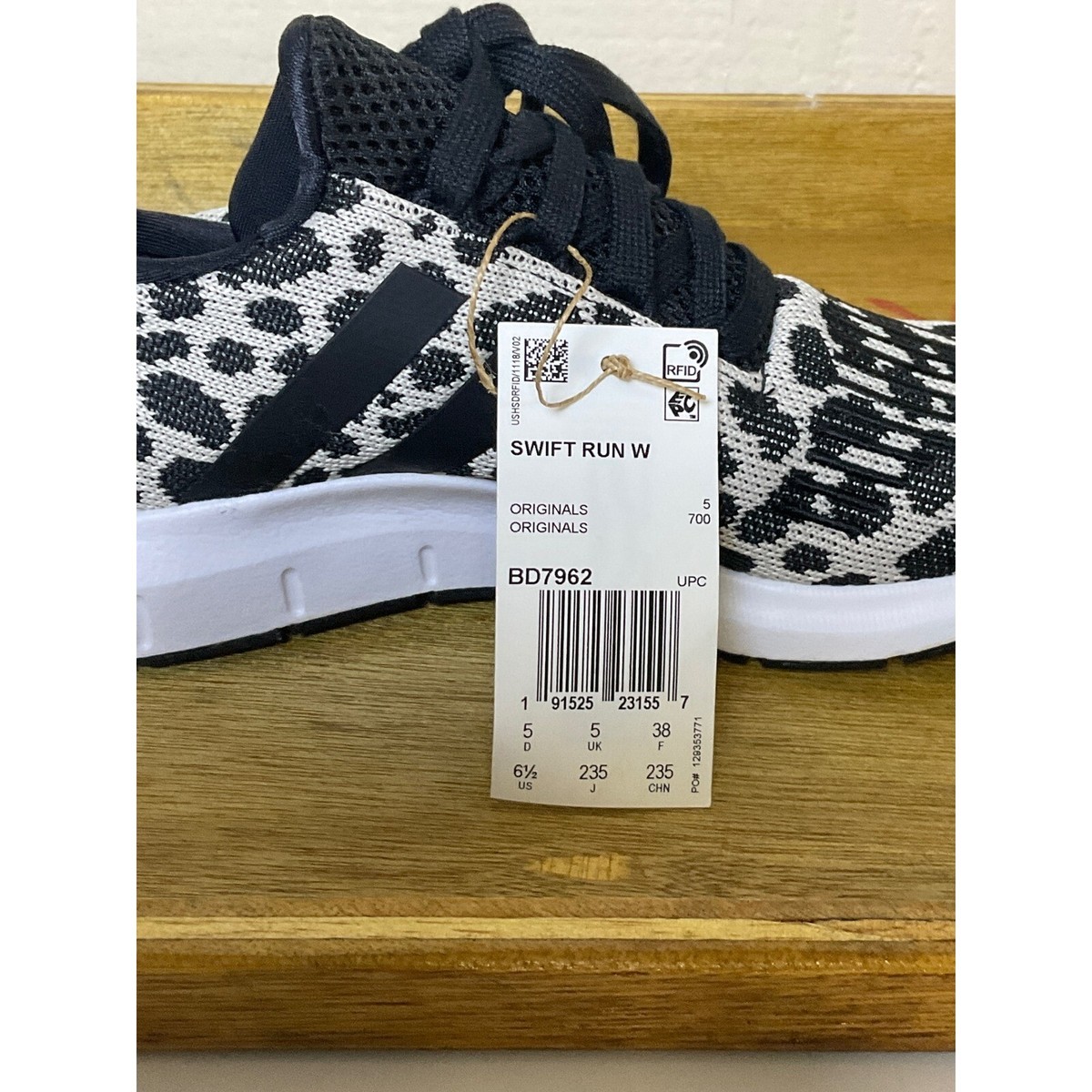レディース20240619-0026 Size 6.5 - adidas Swift Run Leopard Print W for sale online