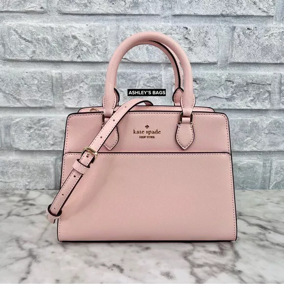 Madison Saffiano Leather Small Satchel