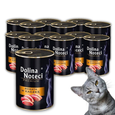 Dolina Noteci Premium für Katze Ente 12x400g CAT