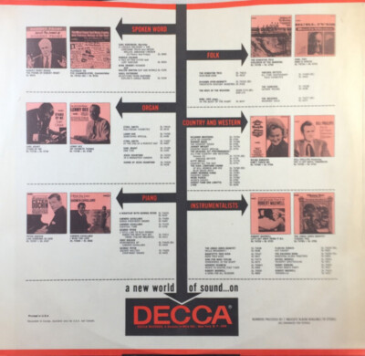 Bert Kaempfert & His Orchestra - The World We Knew - Decca - DL