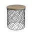 moes home collection ve-1055-15 celeste 20 x 18 inch grey side table