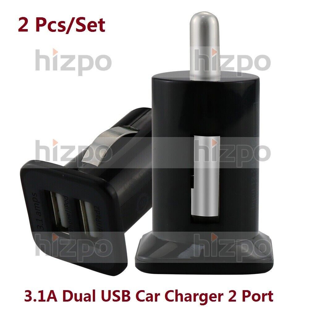 best cigarette lighter phone charger 2 Pcs Car Socket Dual USB Adapter Fast Charging Also includes a 30W Type Cigarette Lighter Battery Charger