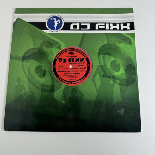 DJ Fixx The Back To 95 EP Vinyl Record Purple Marble Breakbeat BER-010