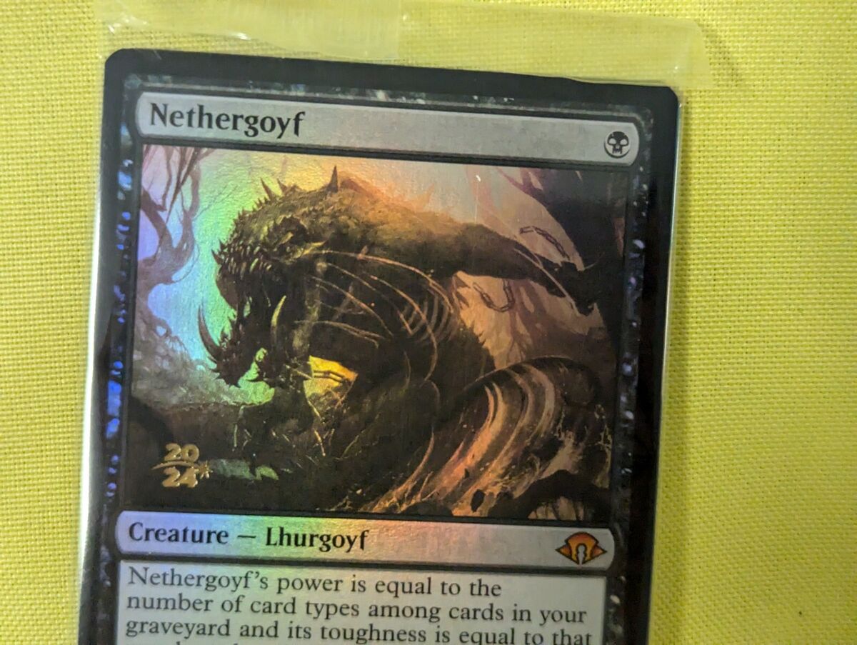 Nethergoyf MTG Modern Horizons 3 2024 Pre Release Stamped Nethergoyf MTG Modern Horizons 3 2024 Pre Release Stamped