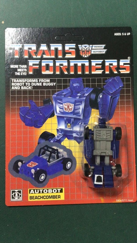 Transformers G1 minibot autobot Beachcomber reissue MISB Free Shipping