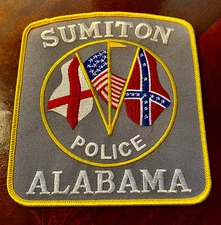 SUMITON ALABAMA AL POLICE PATCH - FLAGS