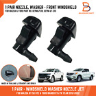 <!--F#f_0-->PAIR WINDSHIELD WASHER NOZZLE JET FOR MAZDA BT-50 BT50 UTE UP 12-19 UC9M67510<!--F/-->