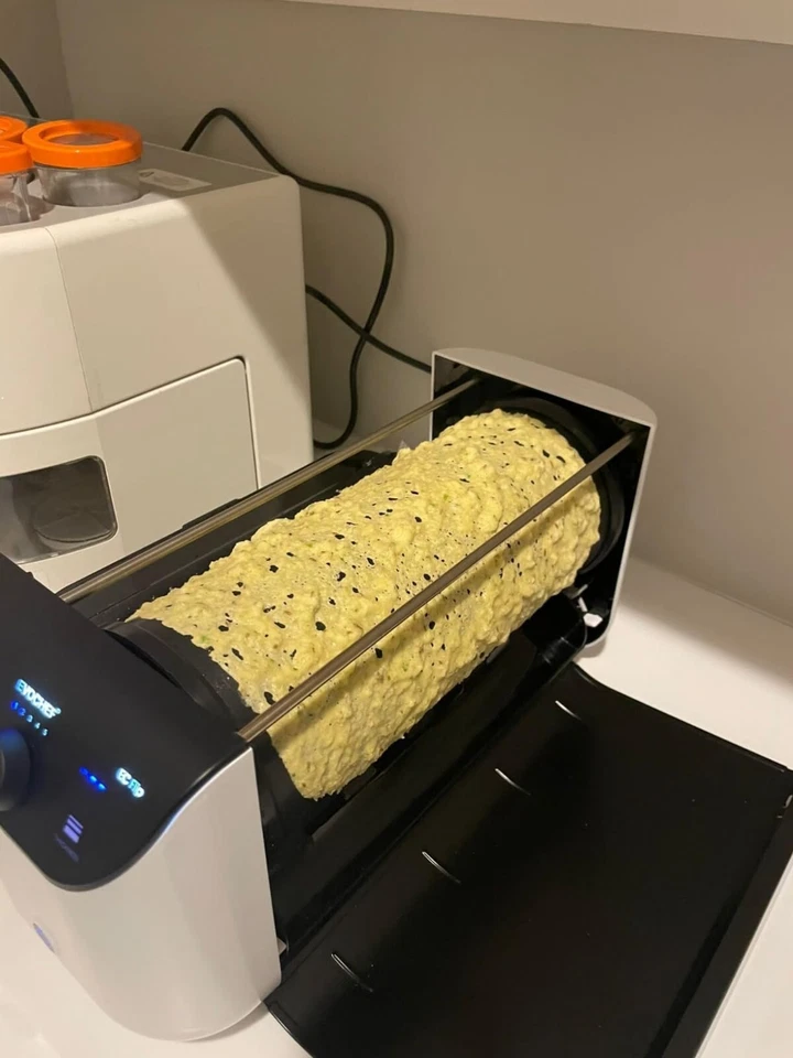 Автоматический ролик Flip Dosa Maker 1 минута Dosas 360° с пищевым покрытием 1600 Вт - Изображение 3 из 4