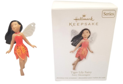 Tiger Lily Fairy 2012 Hallmark Ornament 8th in the Fairy Messengers Series 