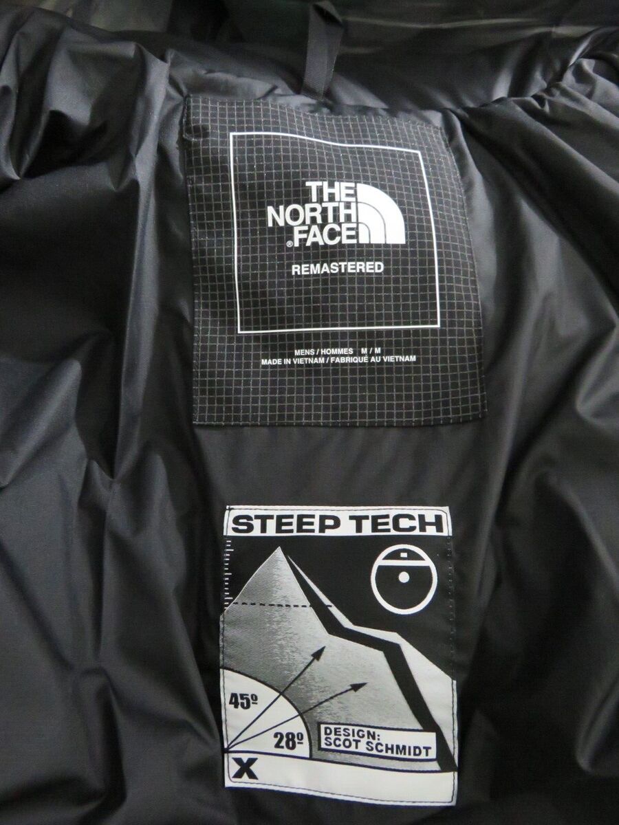Mens The North Face RMST REMASTERED Steep Tech Nuptse 700 Mens The North Face RMST REMASTERED Steep Tech Nuptse 700