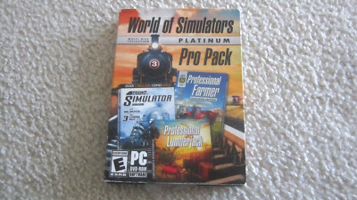 World of Simulators: Platinum Pro Pack (PC/Steam) (No Manual / Paper Insert)