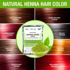 ALLIN Henna Hair Color - 100 Organic Chemical free Henna Hair Hair Care Natural