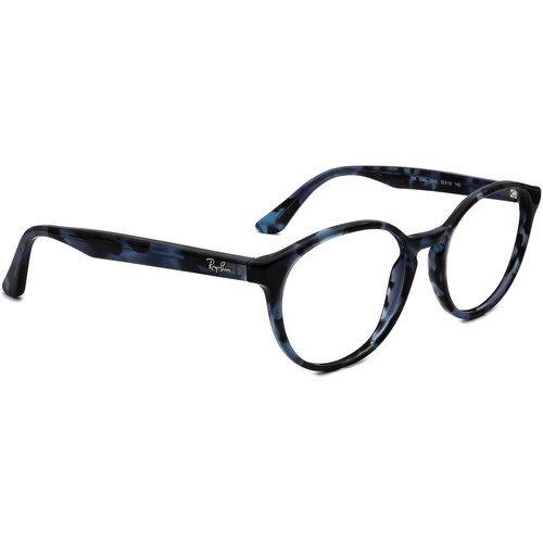 Ray-Ban Eyeglasses RB 5380 5946 Blue Tortoise Round Frame 52[]19 145 | eBay