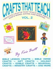 CRAFTS THAT TEACH Vol 2 - Book on CD - 30 Kids Crafts CHRISTIAN/BIBLE/HOLIDAY