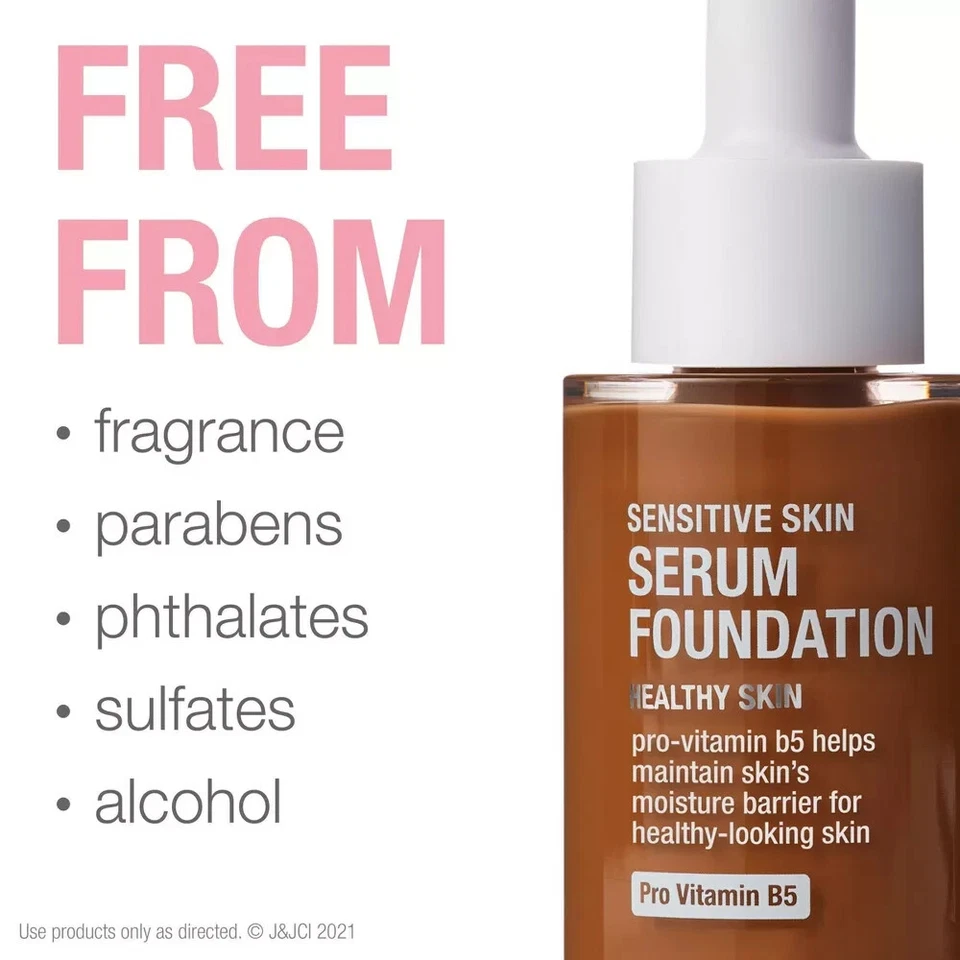 NEUTROGENA Sensitive Healthy Skin Serum Foundation DEEP 01 Pro Vitamin B5 - Image 2 of 4