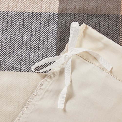 Madison Park Ridge 6-teiliges Fischgrät-Bettwäscheset - Bild 17 von 22