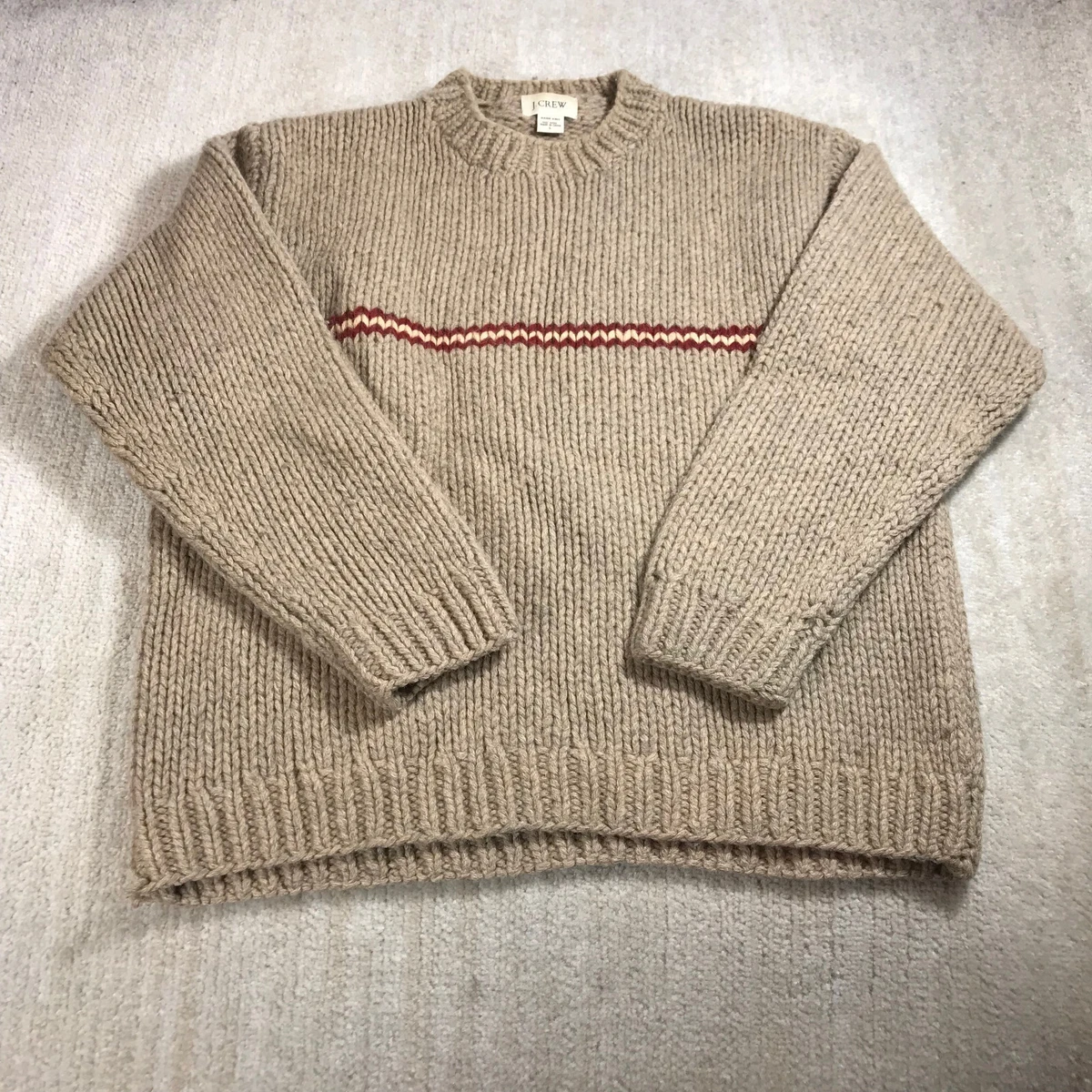 Handknit Crewneck - Luxury Green