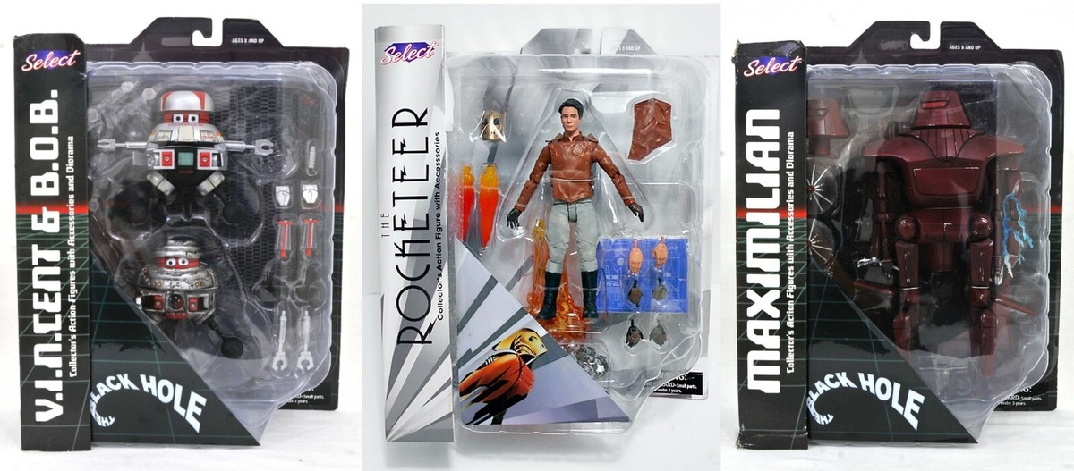 キューブリック　ヴィンセント&オールドボブ& MAXIMILIAN Disney Select Classic: V.I.N.Cent, B.O.B., Maximilian
