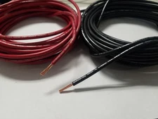 12 GAUGE AWG RED + BLACK 25 FT PRIMARY POWER WIRE  STRANDED PURE COPPER USA