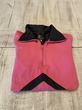 Nike Women's Size S Colorblock Pink  Black Zip Up Sweat Jacket