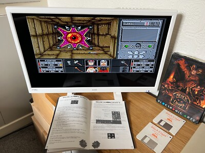 Amiga Black Crypt Vintage 1992 Spiel - OVP & funktionsfähig - ️Retro Geschenkidee ️