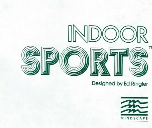 Indoor Sports Manual Instruction Booklet Ed Ringler Air Hockey Bowling Darts