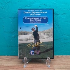 FUNDAMENTALS OF THE GOLF SWING WITH TOM LEHMAN PGA GOLF GAME IMPROVEMENT DVD