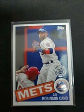 2020 Topps Baseball Robinson Cano 1985 35th Anniversary Card