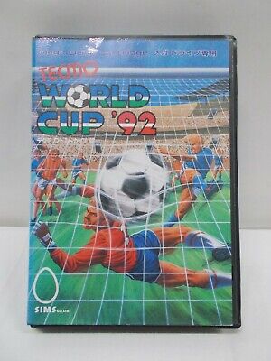 WORLD CUP SOCCER Mega Drive Sega 2602 md. CLEAN, FULL W/BOOKLET