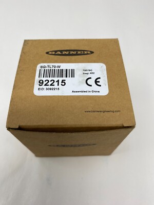 Banner Engineering SG-TL70-W 92215 TL70 Modular Tower Light Module 12-30VDC