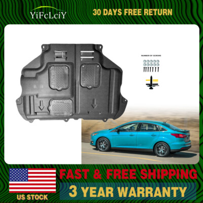 Auto Under Engine Guards Fit For 2012-2018 Ford Focus Splash Guand Mud Flaps