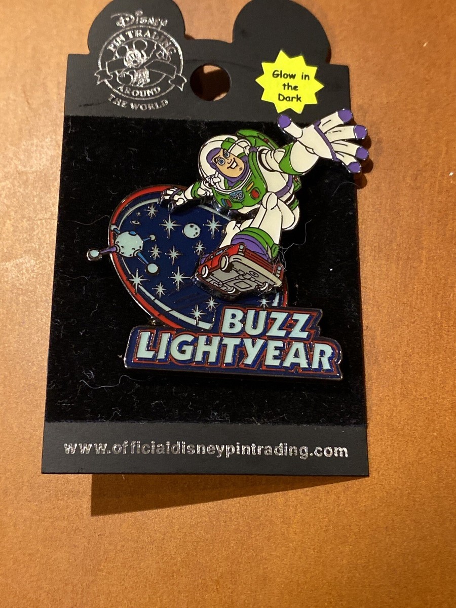 Disney Buzz Lightyear 3D Trading Pin Toy Story Buzz Stacked for