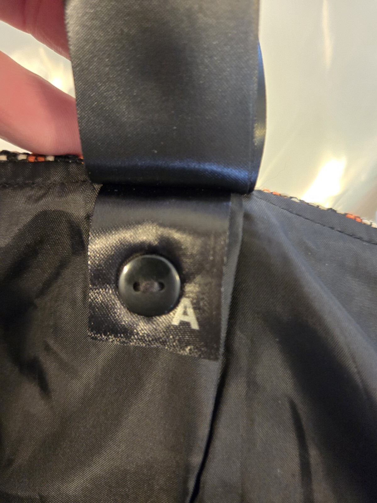 Skirt Women's Size 12 H&M Orange Black Pattern Casual Mini Skirt Whimsigoth  thumbnail 12