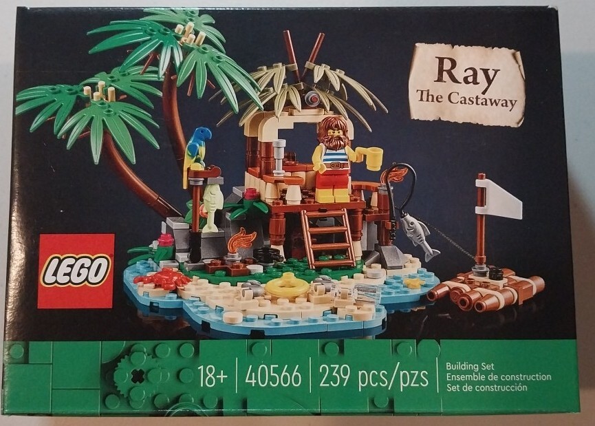 LEGO 40566 Ideas Ray The Castaway - New & Sealed GWP