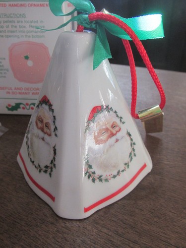 VINTAGE JASCO FESTIVE FRAGRANT SANTA HOLIDAY CHRISTMAS ORNAMENT NEW OLD STOCK - Picture 3 of 7