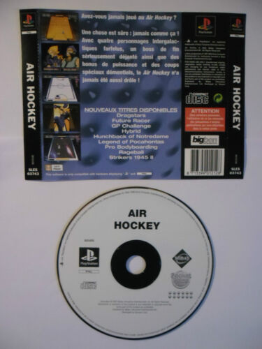 AIR HOCKEY - PLAYSTATION - JEU SEUL PS1 PS2 - Imagen 1 de 1