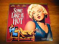 SOME LIKE IT HOT 1959 DELUXE LETTERBOX EDITION LASERDISC MARILYN MONROE