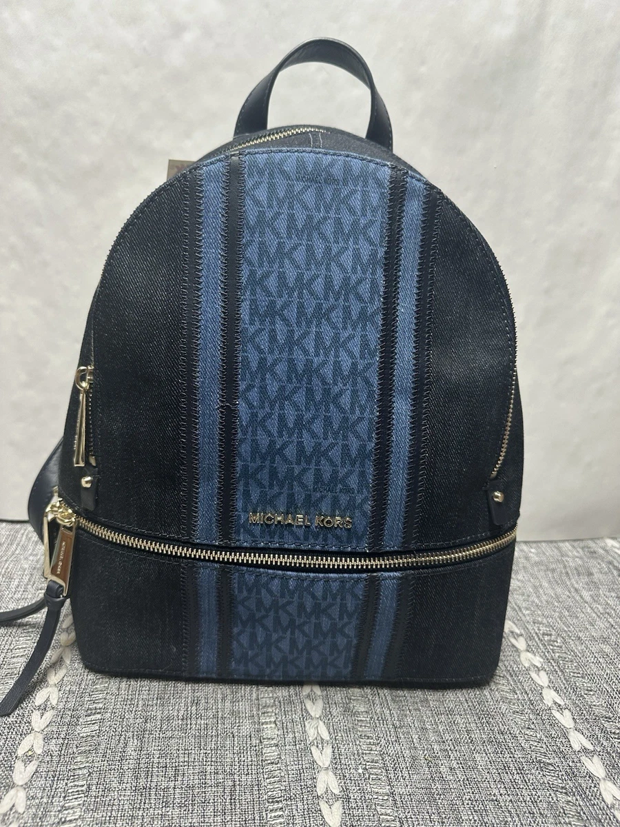 Michael Kors Denim Exterior Backpack Bags & Handbags for  display picture 1