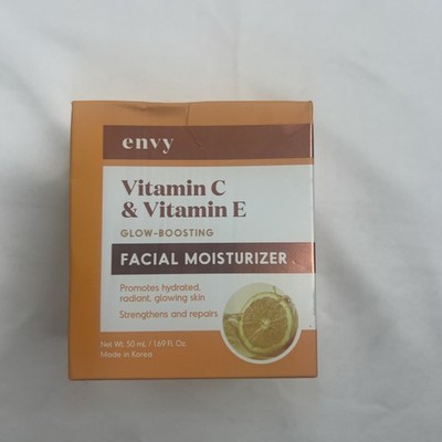 Envy Vitamin C & Vitamin E Face Moisturizer Cream - Hydrating, Reduces Acne Scar
